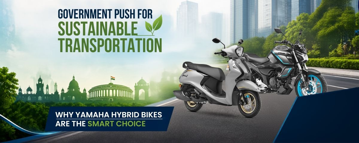 Government Push for Sustainable Transportation - Why Yamaha Hybrid Bikes Are the Smart Choice