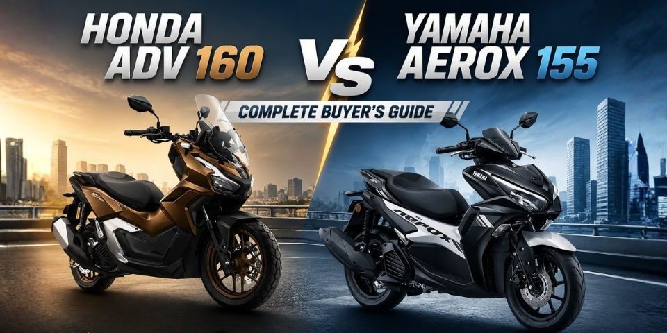 Honda ADV 160 vs Yamaha Aerox 155 - Buyer’s Guide