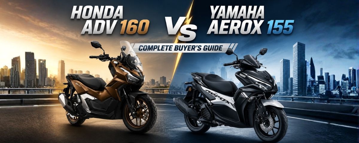 Honda ADV 160 vs Yamaha Aerox 155 - Buyer’s Guide